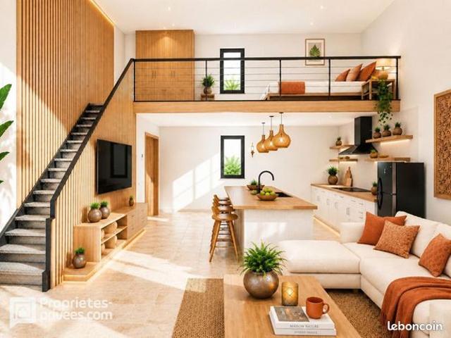 Maison 2 pièces 60 m²
