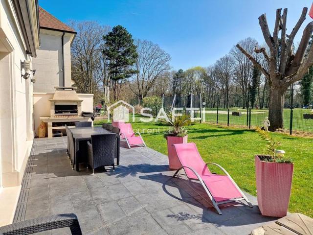 Exceptionnel luxe total avec jardin sur le golf