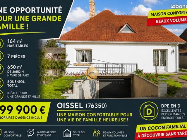 Maison 7 pièces 164 m²