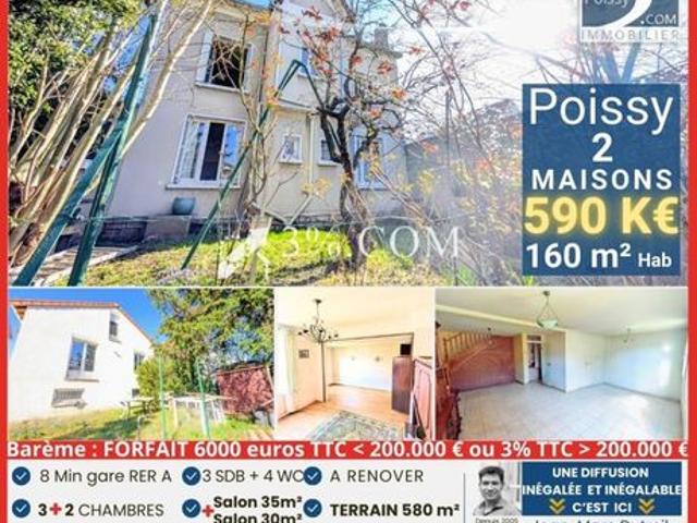 Maison 7 pièces 160 m²