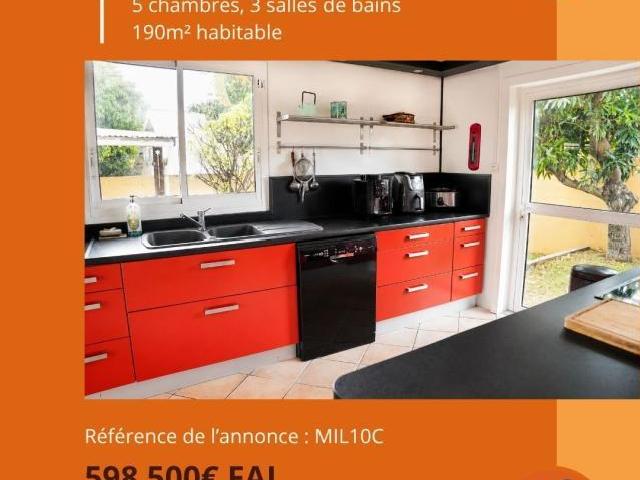 Maison 7 pièces 190 m²