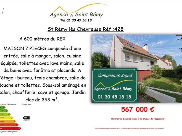 MAISON 7 PIÈCES à 900 mètres du RER