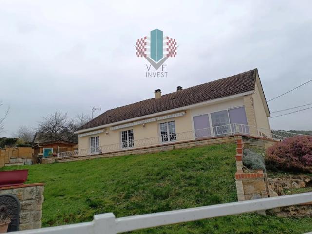 Maison 4/5 chambres, terrain, sous sol complet, chalet