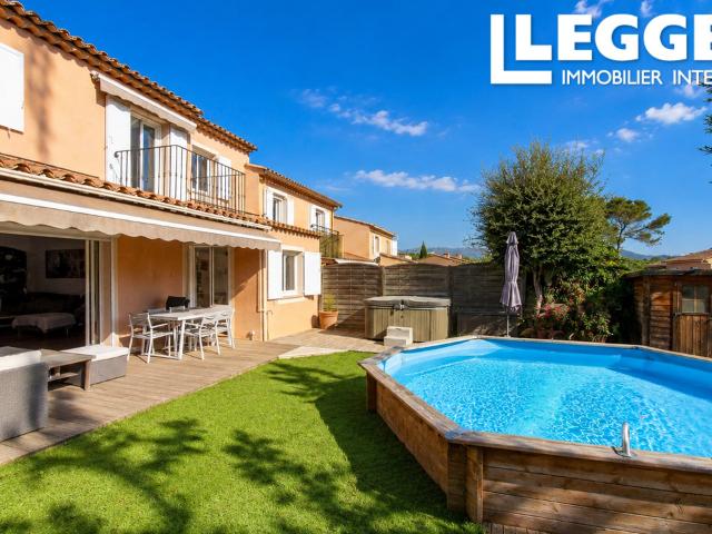 Maison 4/5 pièces à Mougins avec jardin, spa, piscine et garage