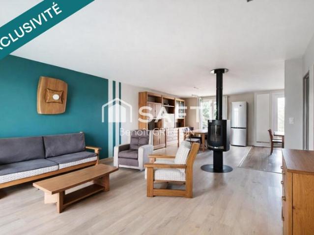 Maison 4 ch – 50 m² de pièce de vie – jardin + pergola