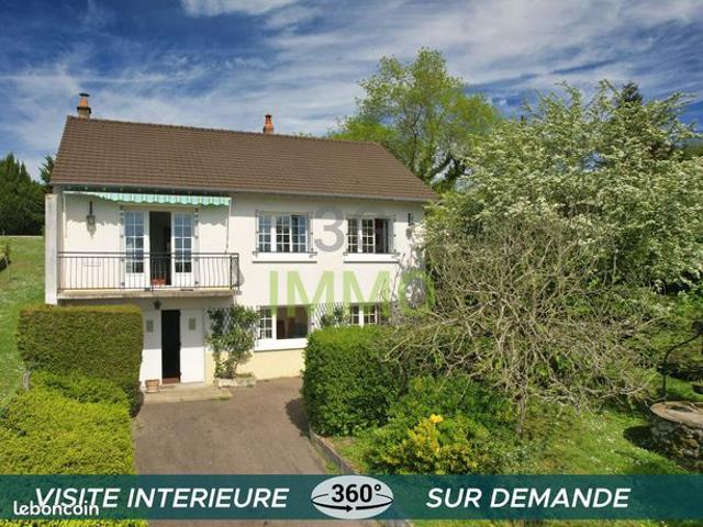 Maison 4 ch – Sous sol total – Terrain 1360 m² – Vue campagne