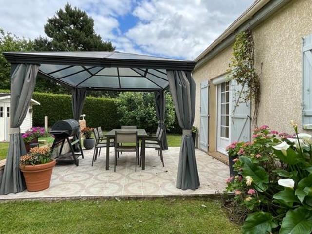 Maison 4 chambres, 128m² sur terrain clos de 1263m² et sous sol total