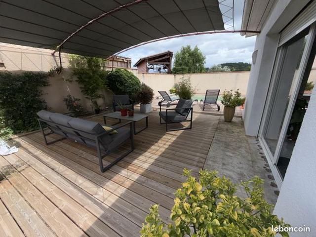 Maison 4 chambres 158 m² | Terrasse et piscine | Castelculier