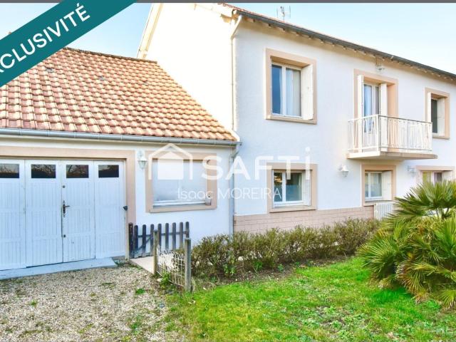 Maison 4 chambres avec garage proche EZY SUR EURE