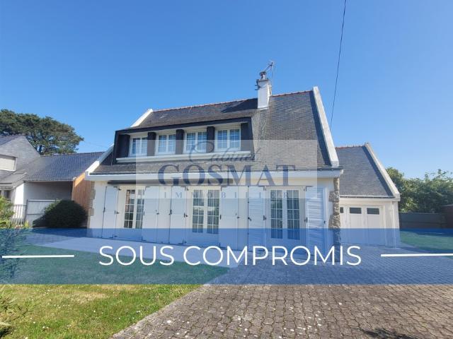 Maison 4 chambres avec jardin, 650m plage de Damgan