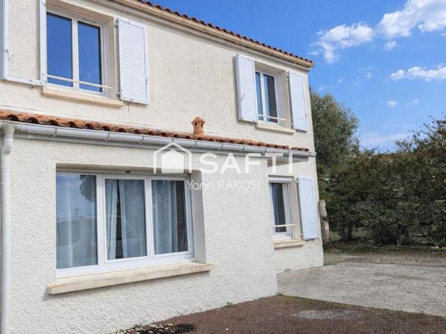 Maison 4 chambres avec jardin et garage à saint jean d'angély