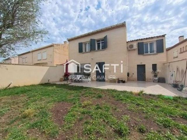 MONTFAVET – Maison 102 m² – 4 chambres – Jardin – Garage