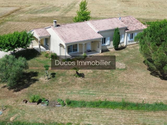 Maison 4 chambres et bureau au calme à 8 kms de Marmande