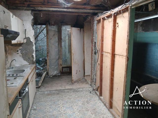 Maison 4 chambres – Gros travaux – Quartier de la Potennerie