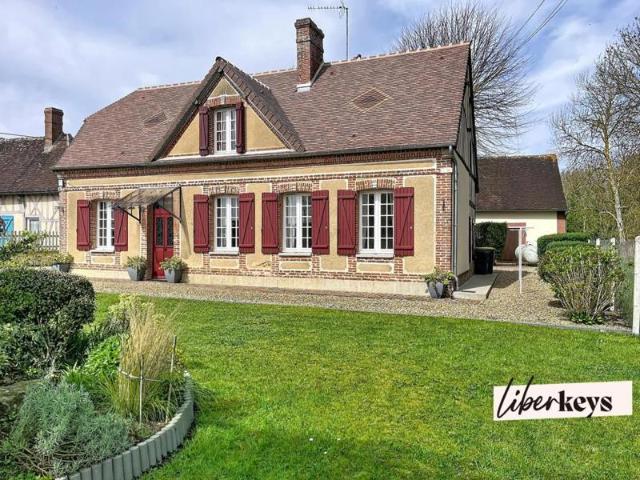 Maison 4 chambres Jardin et dépendances – La Guéroulde, à 2 min de Breteuil sur Iton