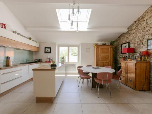 Maison 4 chambres, jardin Sud
