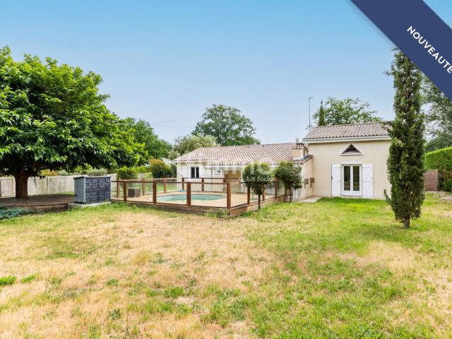 Maison 4 chambres piscine grand terrain