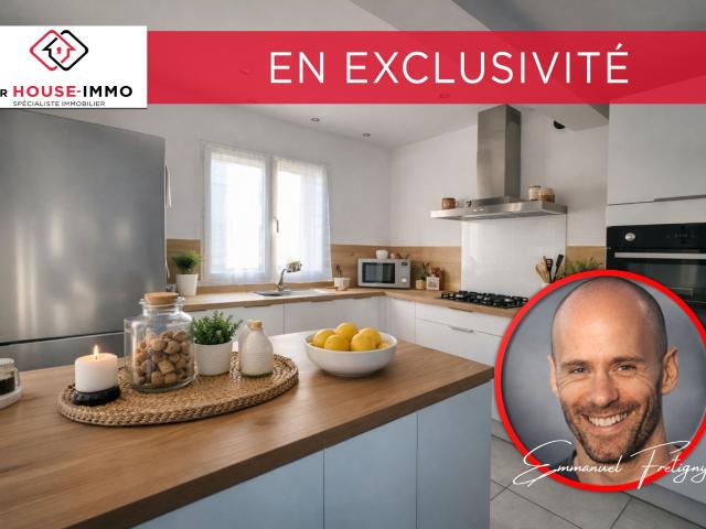 Maison 4 faces T4 de 106 m² avec T2 indépendant de 24 m² double potentiel habitation + investissement ou famille