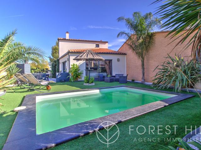 Maison 4 faces,récente proche tous commerces 120m² Céret