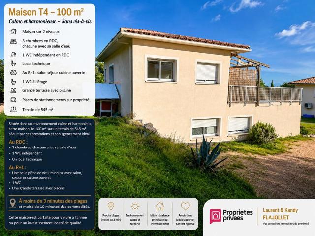 Maison 4 pièces 100 m²