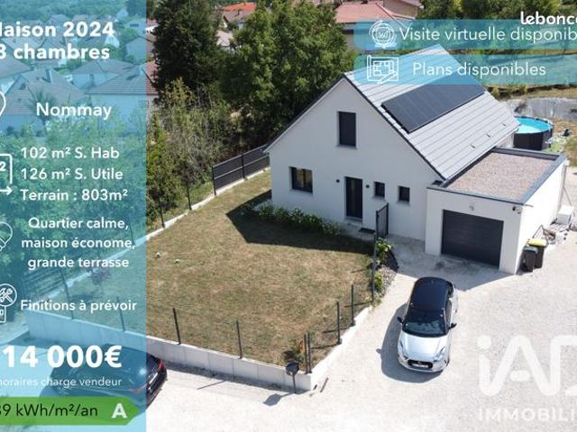 Maison 4 pièces 102 m²
