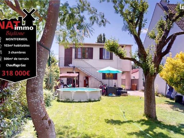 Maison 4 pièces 103 m²