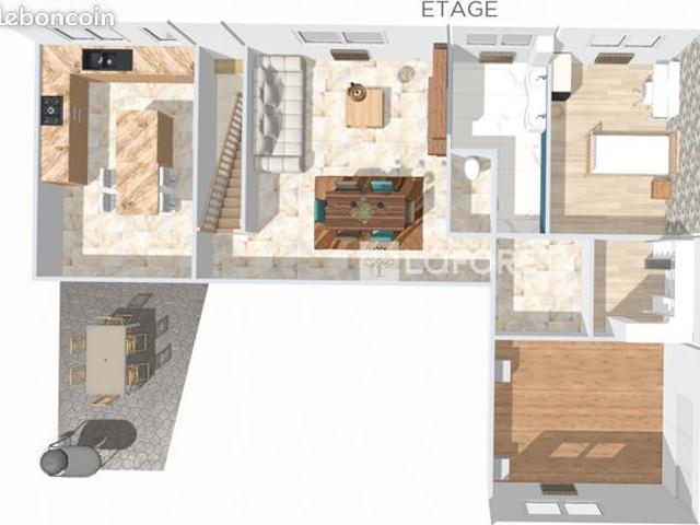 Maison 4 pièces 110 m²