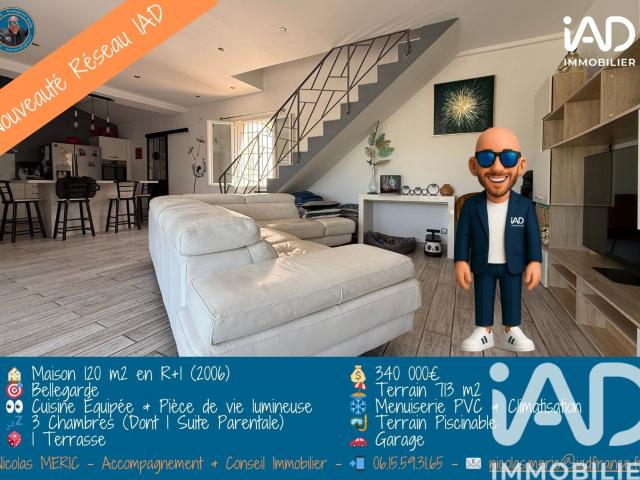Maison 4 pièces 110 m²