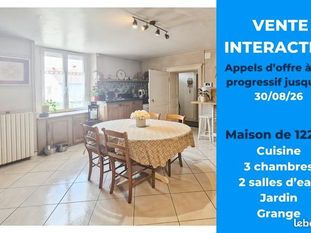 Maison 4 pièces 122 m²