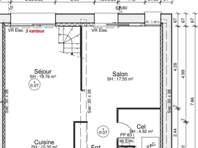 Maison 4 pièces 134 m²