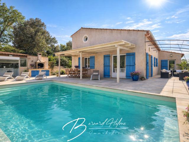 MAISON 4 PIECES 174M2 PISCINE TERRASSE GARAGES SOUS SOL AMENAGE LA ROQUEBRUSSANNE 83136