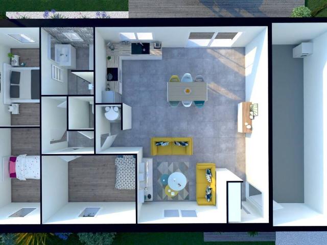 Maison 4 pièces