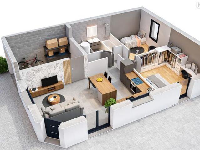 Maison 4 pièces 56 m²