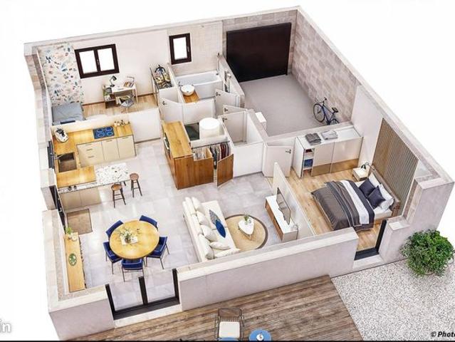 Maison 4 pièces 61 m²