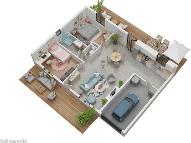 Maison 4 pièces 61 m²