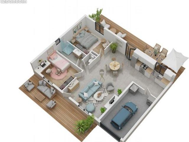 Maison 4 pièces 64 m²
