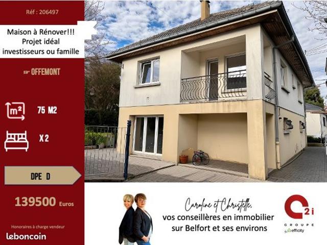 Maison 4 pièces 75 m²