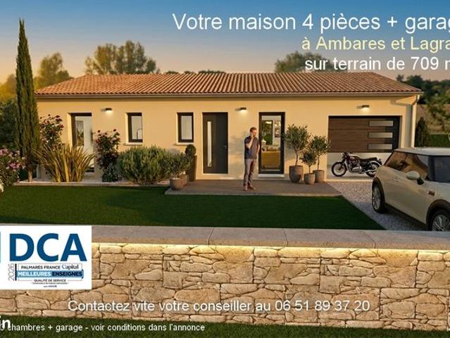 Maison 4 pièces 80 m²