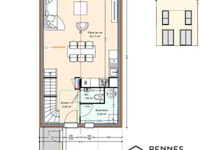 Maison 4 pièces 81 m²