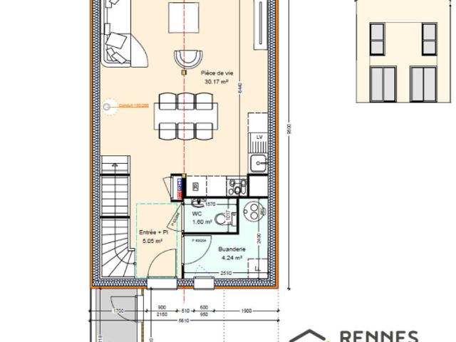Maison 4 pièces 81 m²