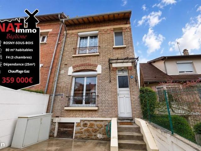 Maison 4 pièces 81 m²