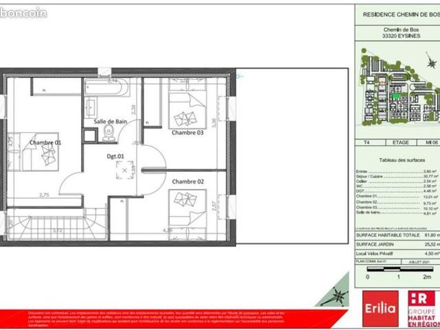 Maison 4 pièces 81 m²