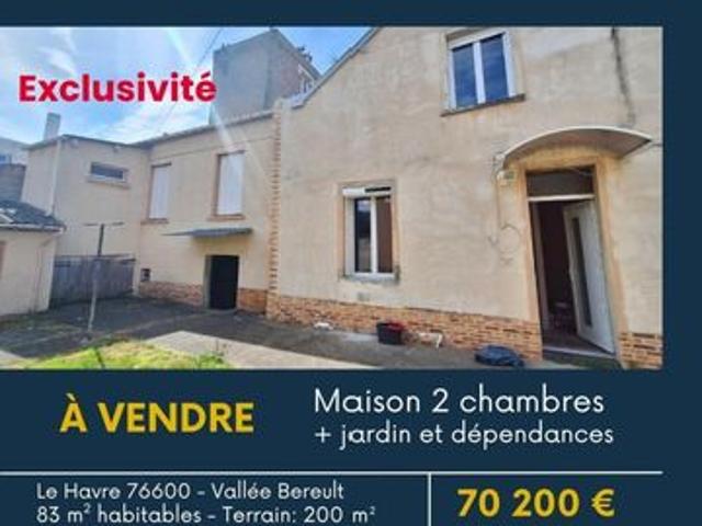 Maison 4 pièces 83 m²