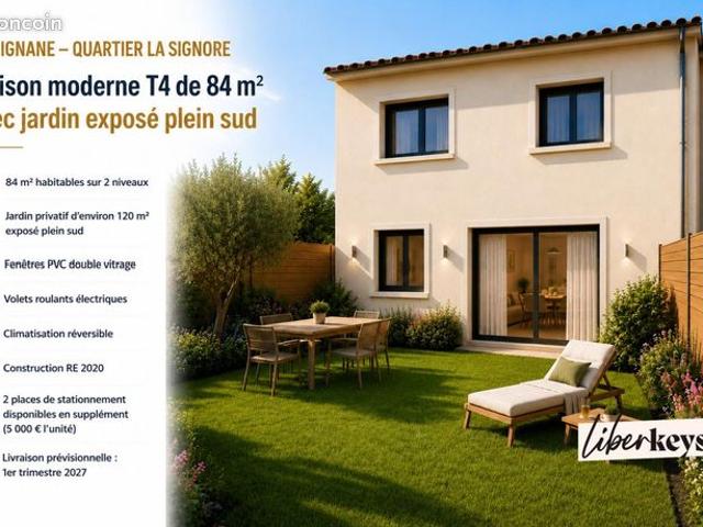 Maison 4 pièces 84 m²