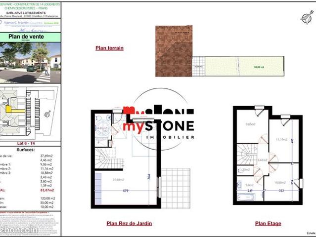Maison 4 pièces 84 m²