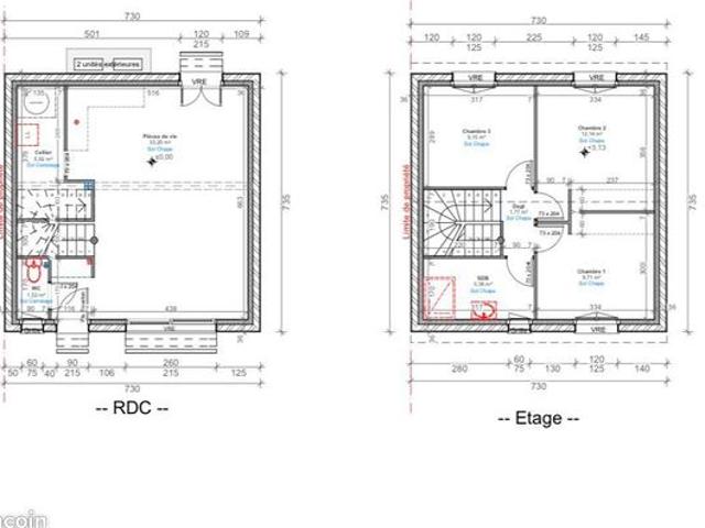 Maison 4 pièces 85 m²
