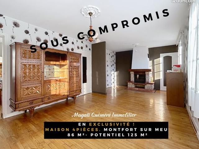 Maison 4 pièces 86 m²