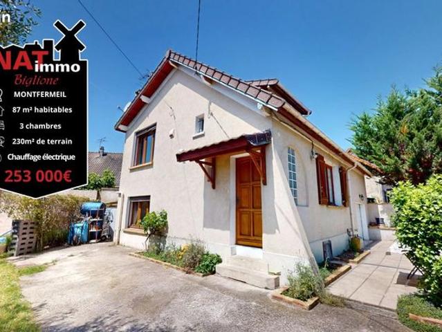 Maison 4 pièces 87 m²