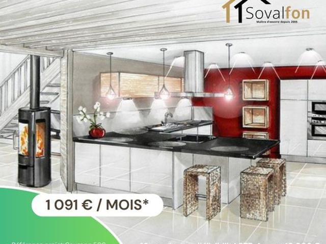 Maison 4 pièces 87 m²