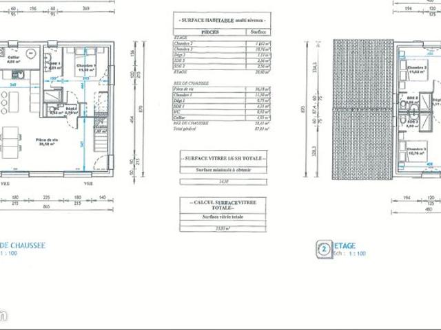 Maison 4 pièces 87 m²